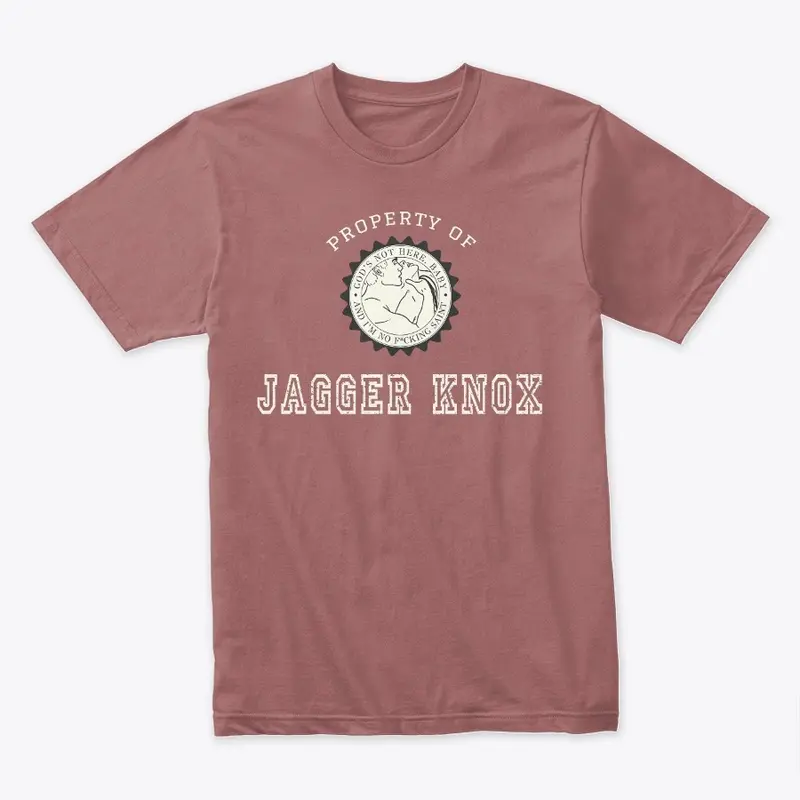 Property of Jagger Knox: Gray Logo